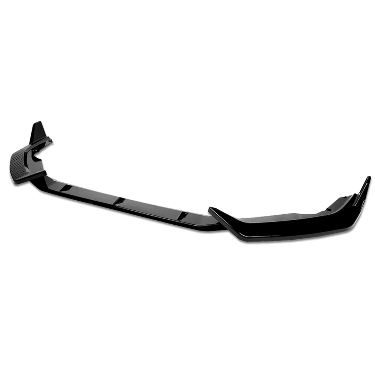 LIP FRONTAL 20-22 NISSAN SENTRA - REQUIRES DRILLING BUMPER FOR INSTALLATION - 3PC - PAINTED GLOSS BLACK