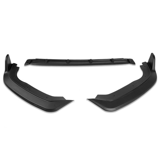 LIP FRONTAL 48-20 HONDA FIT - REQUIRES DRILLING BUMPER FOR INSTALLATION - 3PC - MATTE BLACK