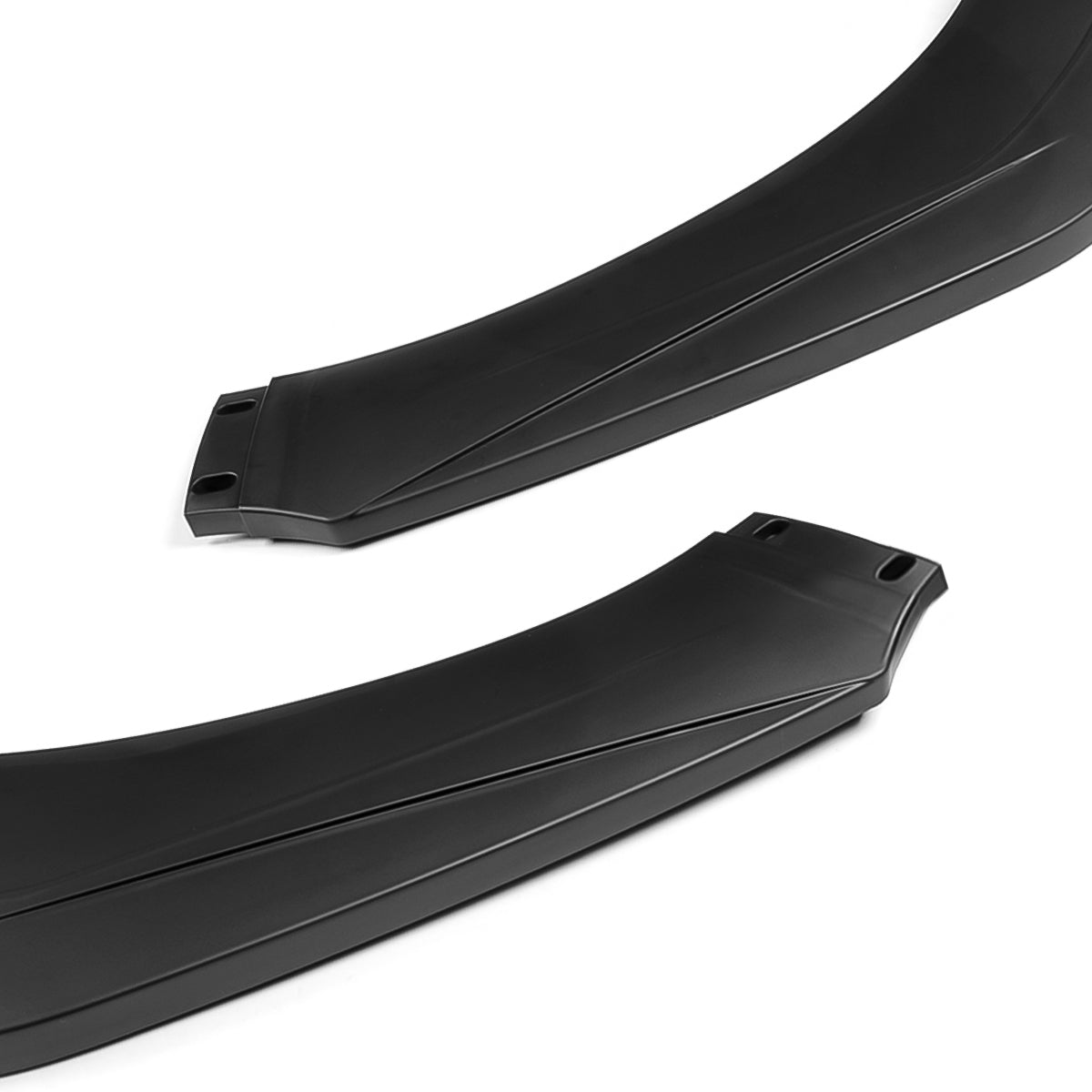 LIP FRONTAL UNIVERSAL - 68" X 5" - REQUIRES DRILLING BUMPER FOR INSTALLATION - 3PC - MATTE BLACK
