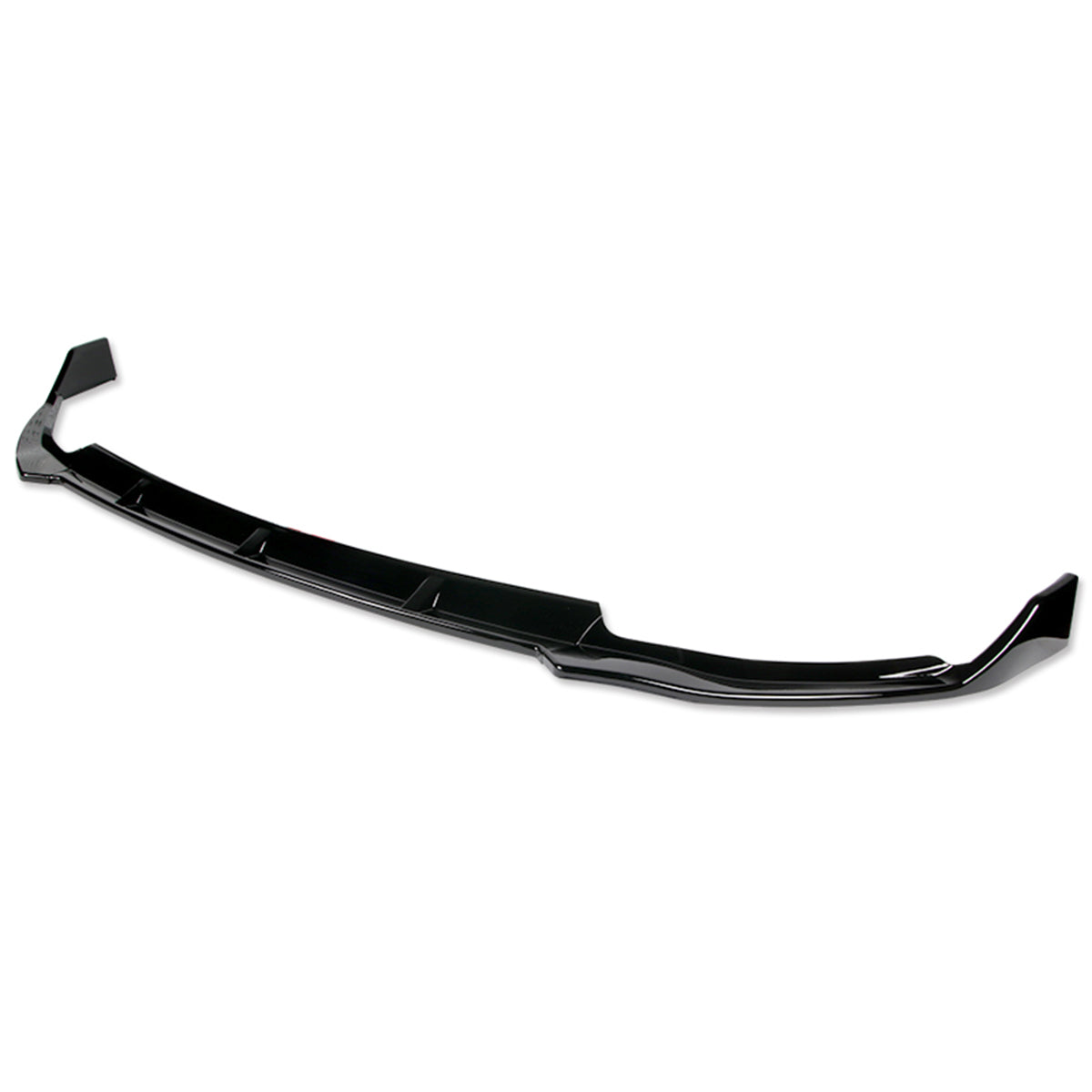 LIP FRONTAL 19 MERCEDES BENZ C180 / 19-20 C-CLASS W205, C43 AMG, C63 AMG, C200, C300 - REQUIRES DRILLING BUMPER FOR INSTALLATION - 3PC - PAINTED GLOSS BLACK