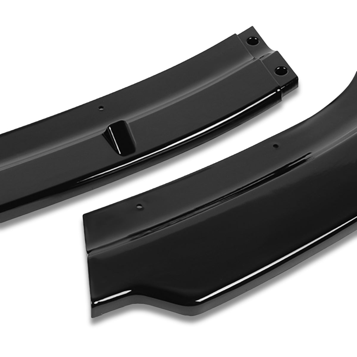 LIP FRONTAL 96-98 HONDA CIVIC - REQUIRES DRILLING BUMPER FOR INSTALLATION - 3PC - PAINTED GLOSS BLACK