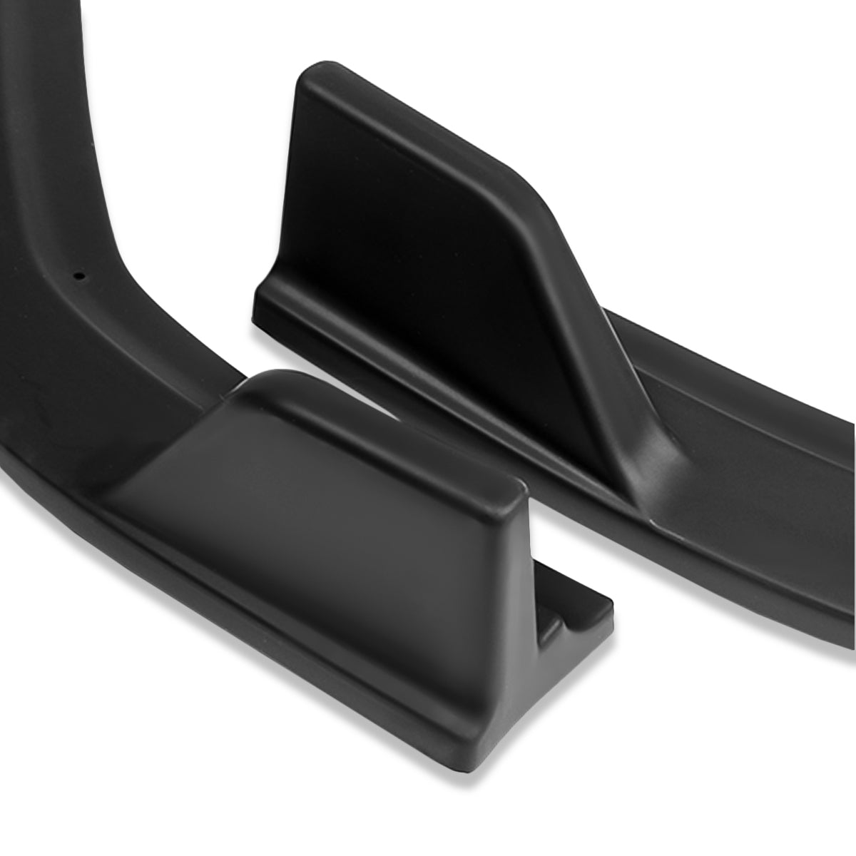 LIP FRONTAL 12 HONDA CIVIC 4DR - REQUIRES DRILLING BUMPER FOR INSTALLATION - 3PC - MATTE BLACK