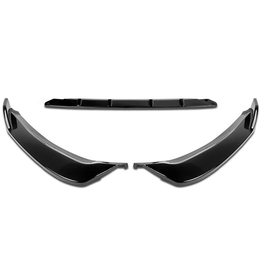 LIP FRONTAL 17-18 FORD FUSION - REQUIRES DRILLING BUMPER FOR INSTALLATION - 3PC - PAINTED GLOSS BLACK