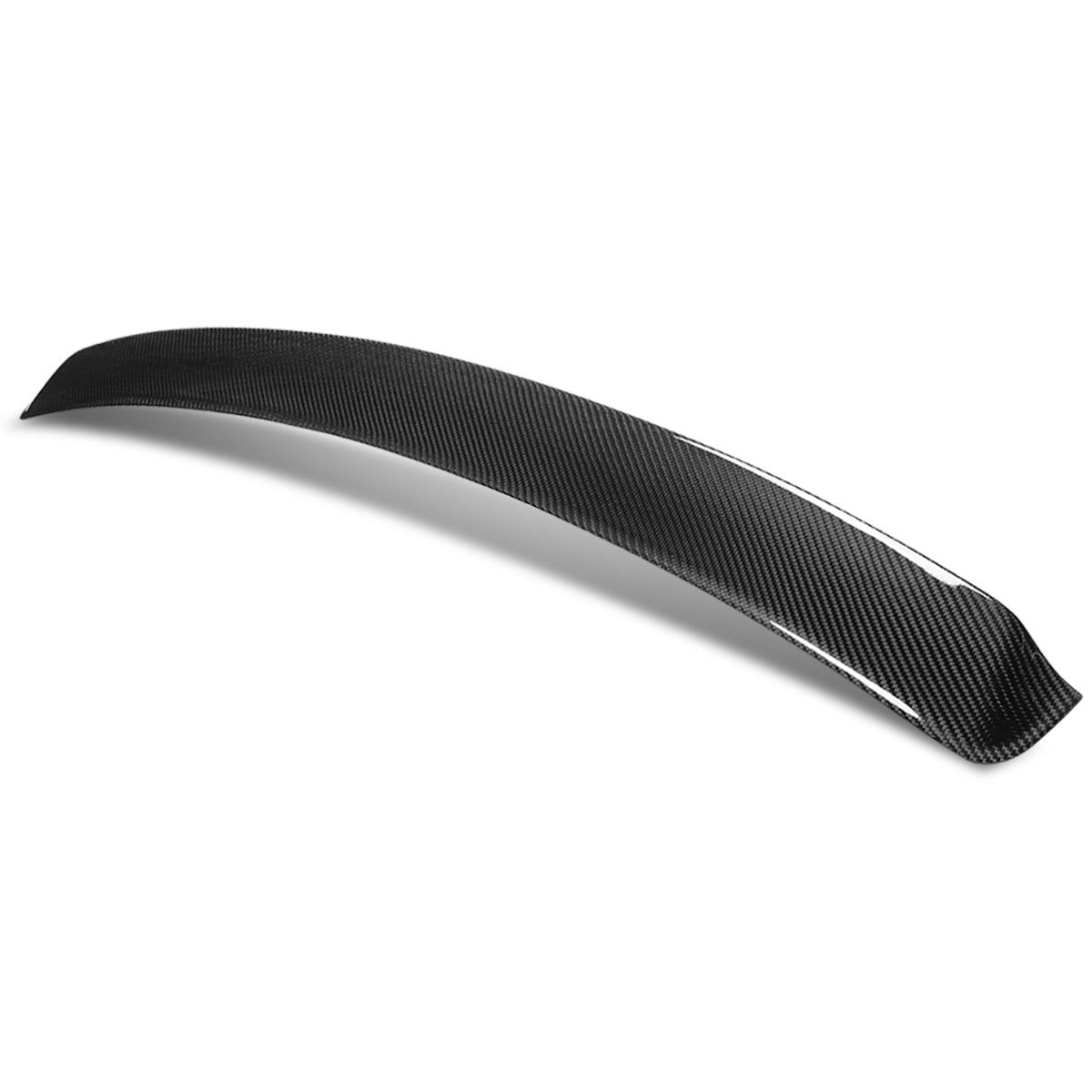 SPOILER CAR ROOF SPOILER - 01-05 BMW 320I / 01-05 BMW 325I / 01-06 BMW 325XI / 99 BMW 328I / 99-01 BMW 323I / 01-05 BMW 330I / 01-05 BMW 330XI - FITS SEDAN MODELS - CARBON FIBER BLACK