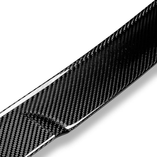 SPOILER CAR ROOF SPOILER - 13-17 HONDA ACCORD COUPE - CARBON FIBER BLACK