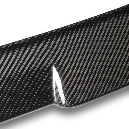 SPOILER CAR ROOF SPOILER - 17-22 INFINITI Q60 - FITS COUPE MODELS - CARBON FIBER BLACK