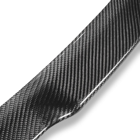 SPOILER CAR TRUNK SPOILER - 18-21 BMW X4 - CARBON FIBER BLACK