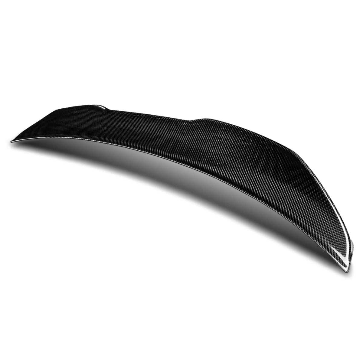 SPOILER CAR TRUNK SPOILER - 18-21 BMW 220I / 17-21 BMW 230I / 17-21 BMW 230I XDRIVE / 17-21 BMW M240I / 17-21 BMW M240I XDRIVE / 15-16 BMW 228I / 15-16 BMW 228I XDRIVE / 15-16 BMW M235I - FITS CONVERTIBLE MODELS ONLY - CARBON FIBER BLACK