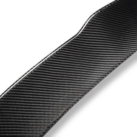 SPOILER CAR TRUNK SPOILER - 16-20 BMW 420I / 17-20 BMW 430I / 17-20 BMW 430I XDRIVE / 17-20 BMW 440I / 17-20 BMW 440I XDRIVE / 14-16 BMW 428I / 14-16 BMW 428I XDRIVE / 14-16 BMW 435I / 14-16 BMW 435I XDRIVE - FITS COUPE MODELS - CARBON FIBER BLACK