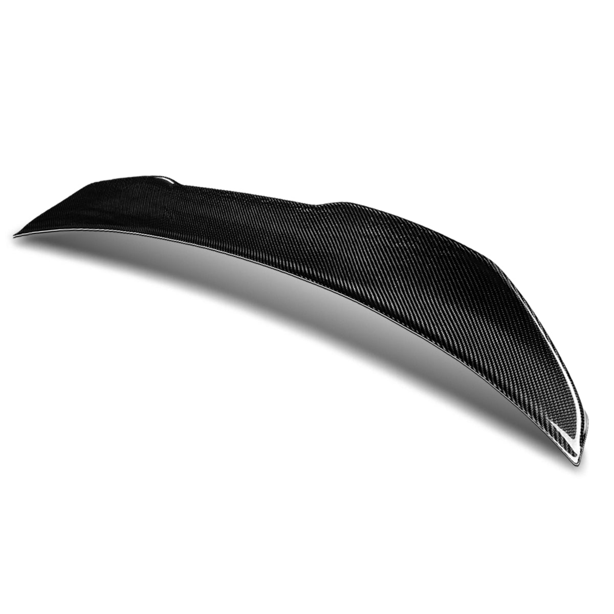 SPOILER CAR TRUNK SPOILER - 15-20 BMW M4 - FITS CONVERTIBLE MODELS - CARBON FIBER BLACK