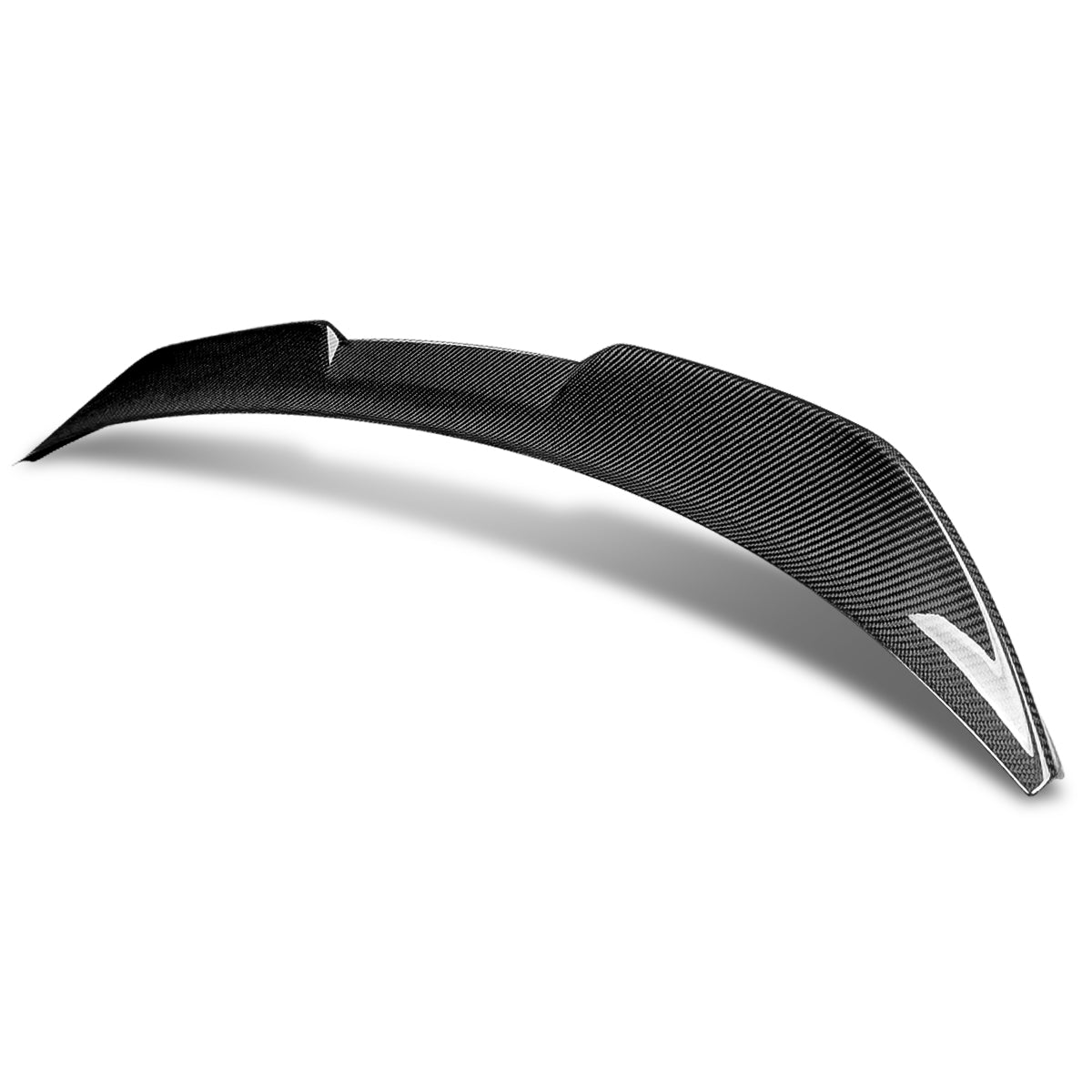 SPOILER CAR TRUNK SPOILER - 22-23 BMW 220I GRAN COUPE / 20-22 BMW 228I XDRIVE GRAN COUPE / 21-22 BMW 228I GRAN COUPE / 20-23 BMW M235I XDRIVE GRAN COUPE - CARBON FIBER BLACK