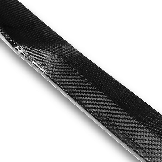 SPOILER CAR TRUNK SPOILER - 14-20 AUDI A3 / 15-20 AUDI A3 QUATTRO / 17-20 AUDI RS3 / 15-20 AUDI S3 - FITS SEDAN MODELS - CARBON FIBER BLACK