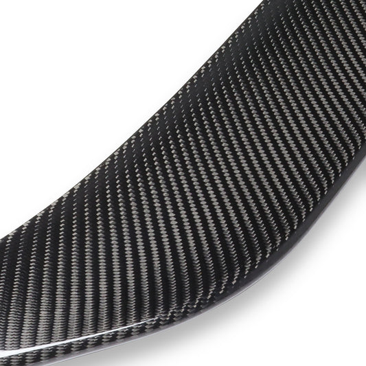 SPOILER CAR TRUNK SPOILER - 14-20 LEXUS IS250 IS300 IS350 - CARBON FIBER BLACK