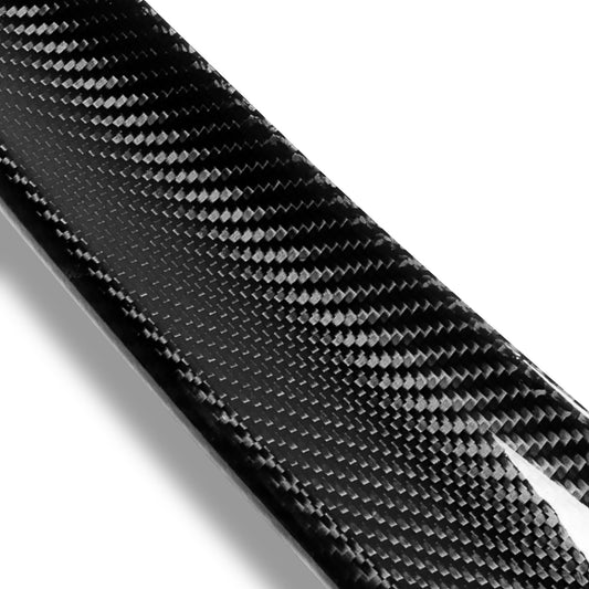 SPOILER CAR TRUNK SPOILER - 06-13 LEXUS IS250 IS350 / 08-14 LEXUS IS F - FITS SEDAN MODELS ONLY - CARBON FIBER BLACK