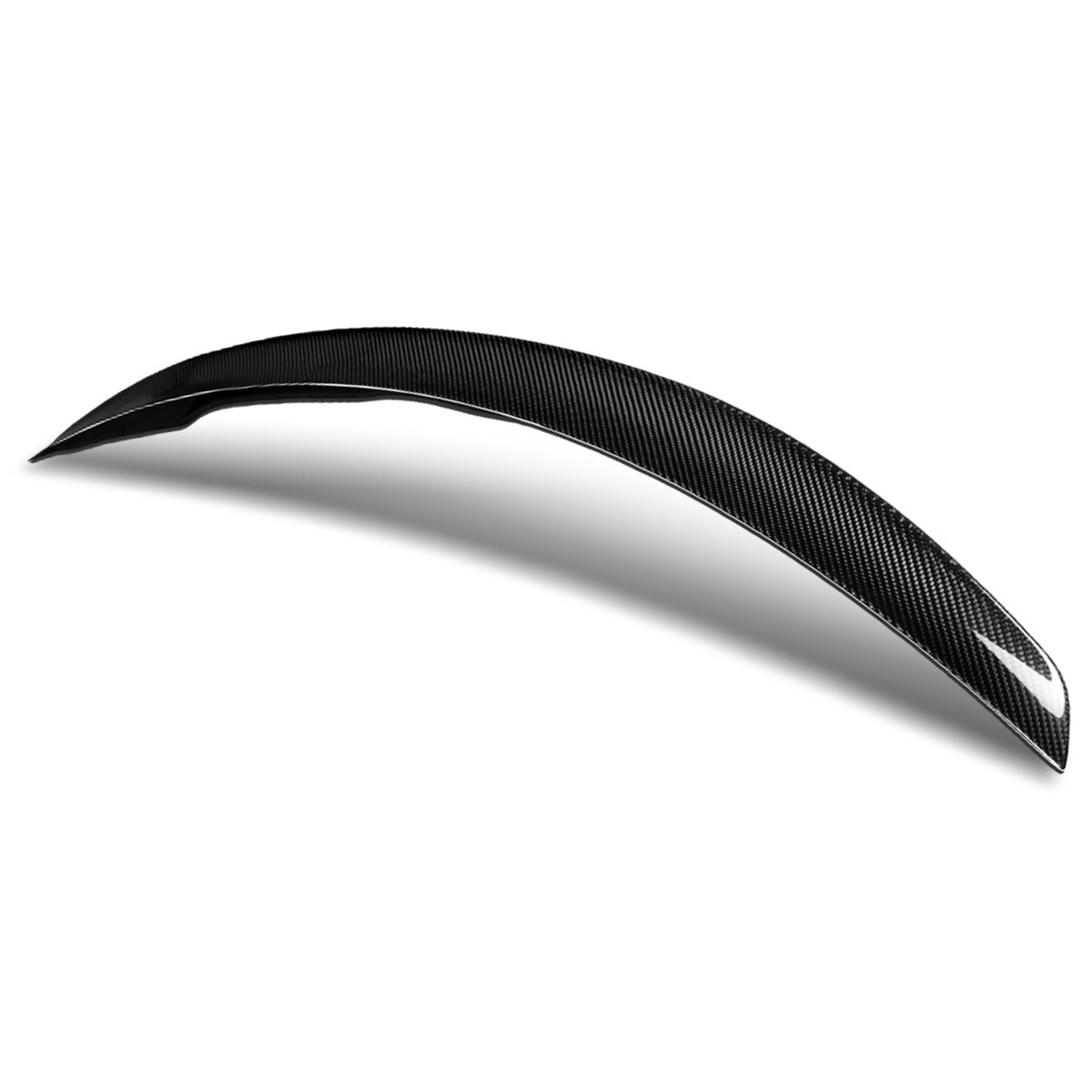SPOILER CAR TRUNK SPOILER - 14-21 INFINITI Q50 - CARBON FIBER BLACK