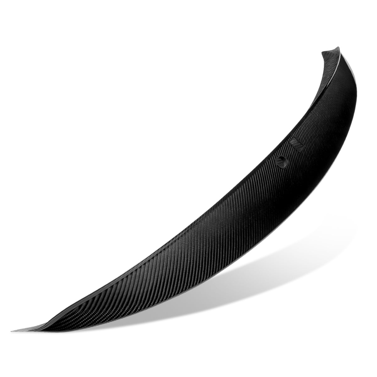SPOILER CAR TRUNK SPOILER - 07-08 INFINITI G35 SEDAN / 09-13 INFINITI G37 SEDAN / 11-12 INFINITI G25 SEDAN / 2015 INFINITI Q40 SEDAN - CARBON FIBER BLACK