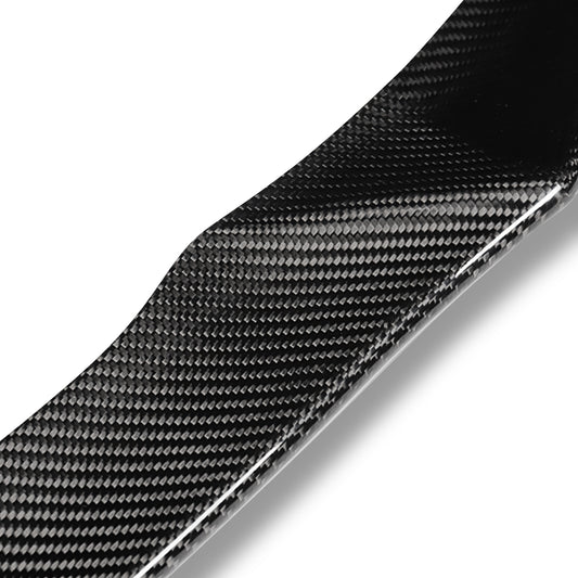 SPOILER CAR TRUNK SPOILER - 19-21 MAZDA 3 - FITS SEDAN MODELS - CARBON FIBER BLACK
