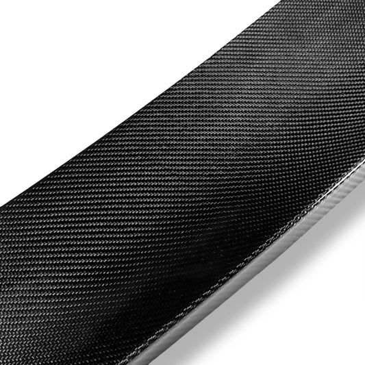 SPOILER CAR TRUNK SPOILER - 16-22 TESLA X - CARBON FIBER BLACK