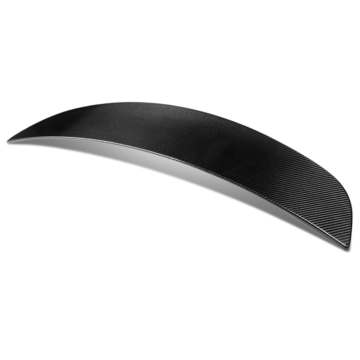 SPOILER CAR TRUNK SPOILER - 16-22 TESLA X - CARBON FIBER BLACK