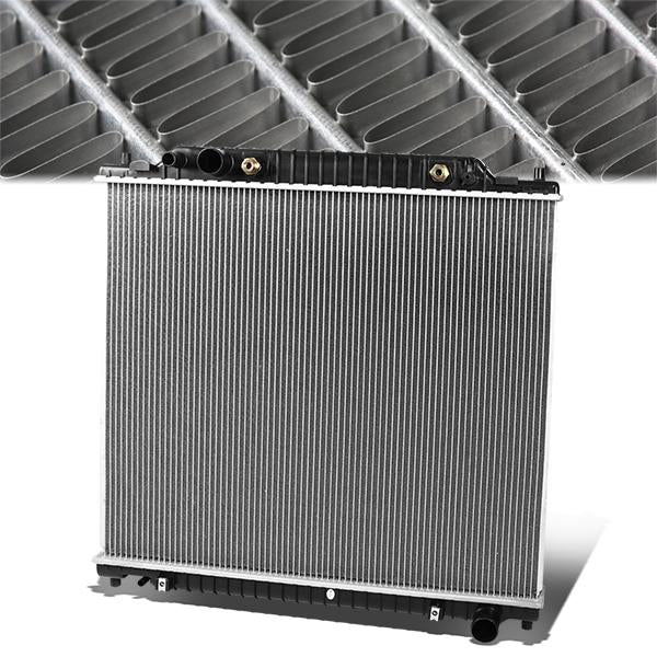 RADIADOR RADIATOR - OEM - 00-05 FORD EXCURSION 6.8 7.3 / 99-04 FORD F-250 F-350 F-450 F-550 SUPER DUTY 6.8 7.3 / 99-04 FORD F53 6.8 - FITS AUTOMATIC TRANSMISSION MODELS - DPI 2171