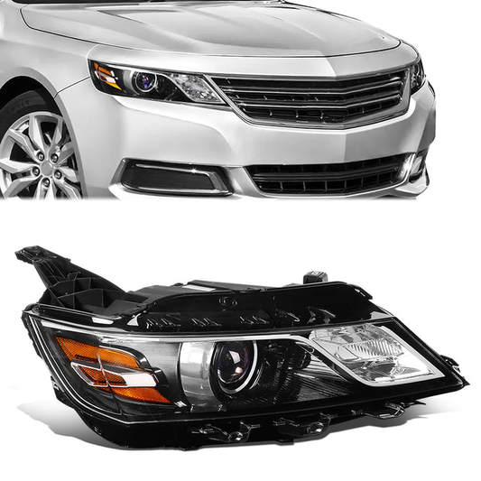 FAROS OE STYLE - 15-19 CHEVROLET IMPALA - FITS HALOGEN HEADLIGHT MODELS ONLY - 194 SIDE MARKER, 7444NA TURN SIGNAL, 9005 HIGH/LOW BEAM - RIGHT