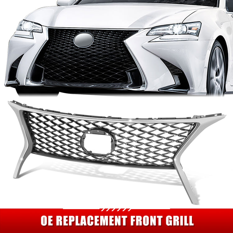 PARRILLA GRILLE - LX RX350/RX450H '10-'12/'13-15/ GRILLE ASS'Y 13-15/ CHROME/BLACK (W/F- PKG)/ (8-SPEED) (CANADA BUILT)/ (EU=USA)//PARTS.NO,LX1200178//OEM NO,531010E150