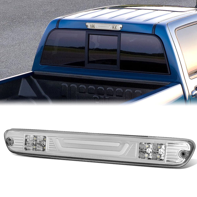 LUZ DE FRENO 04-12 CHEVY COLORADO, GMC CANYON / 06-08 ISUZU I-SERIES - 3D - LED - CHROME