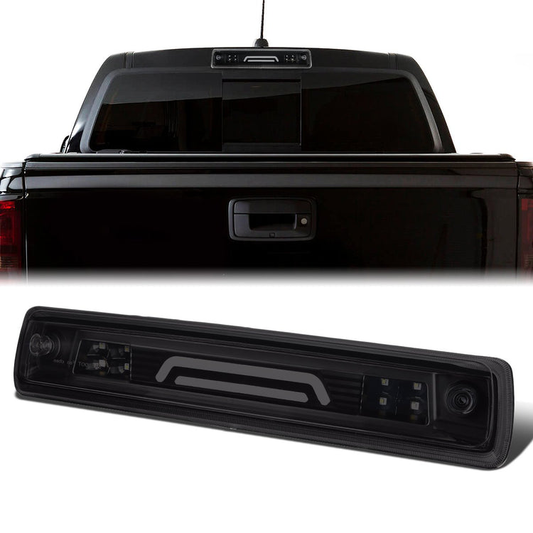 LUZ DE FRENO 15-18 CHEVY COLORADO, GMC CANYON - 3D - LED - BLACK / SMOKE