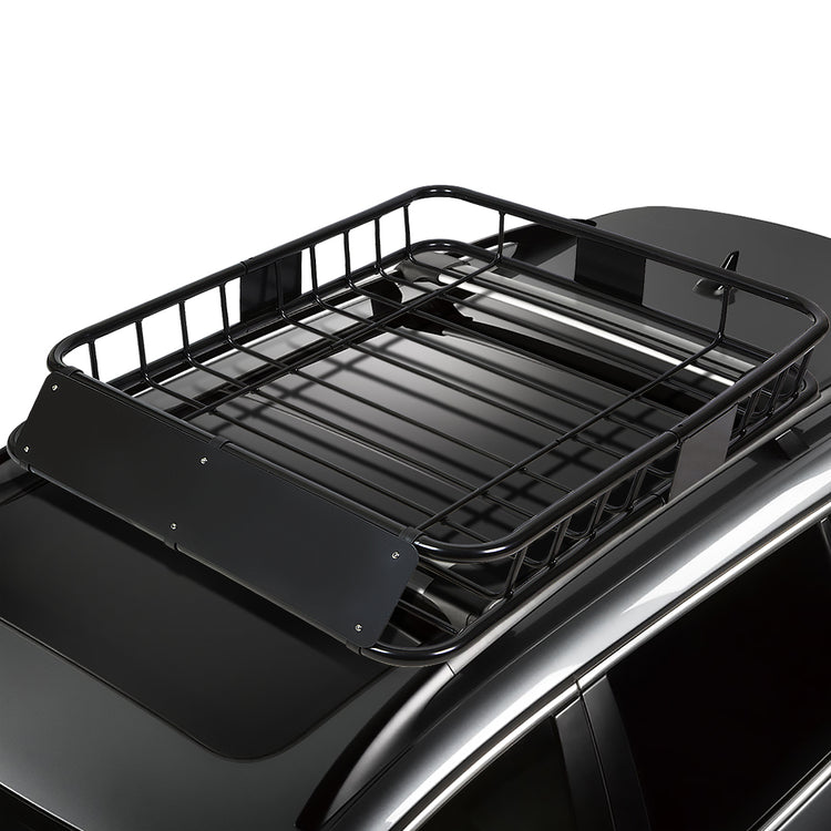 PORTAEQUIPAJE ROOF RACK BASKET - STEEL - 48" X 40" - BLACK