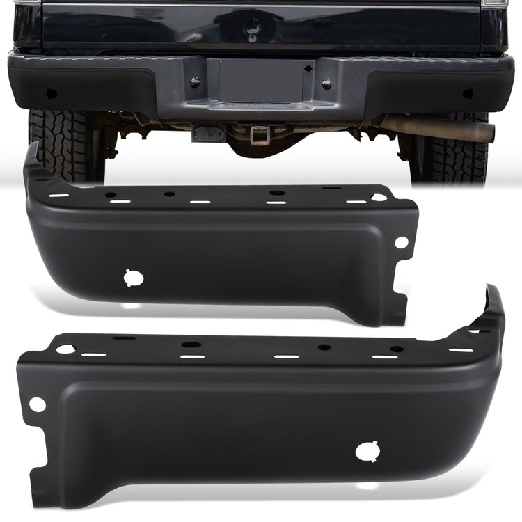 DEFENSA 09-14 FORD F-150, FITS FLEETSIDE MODELS ONLY WITH PARKING SENSOR HOLES, BLACK