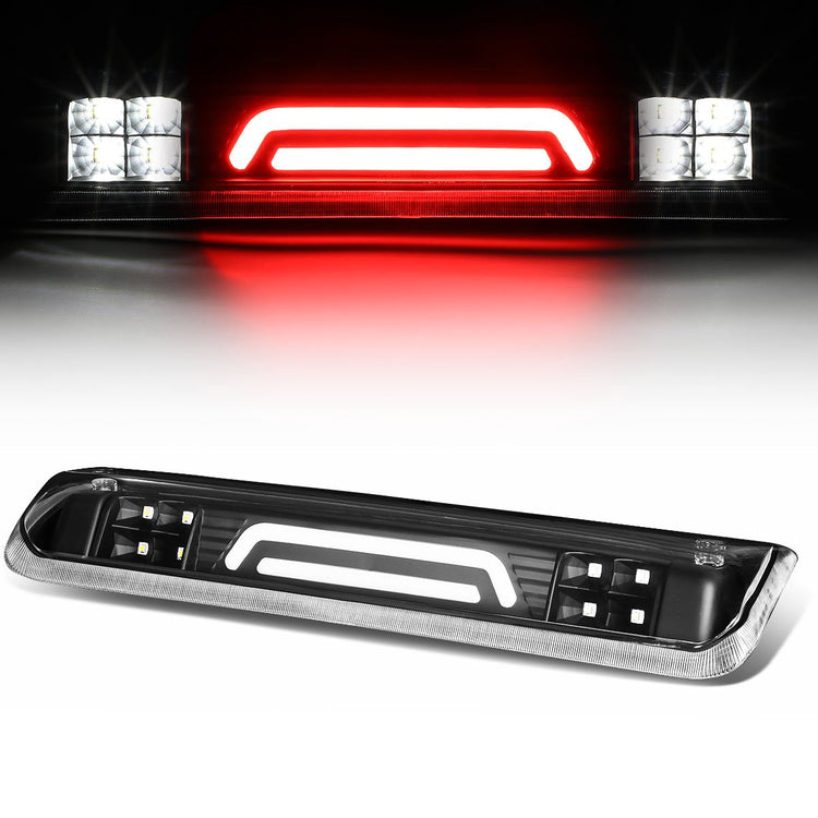 LUZ DE FRENO 07-10 FORD EXPLORER SPORT TRAC / 04-08 FORD F-150, LOBO / 06-08 LINCOLN MARK LT - 3D - LED - BLACK