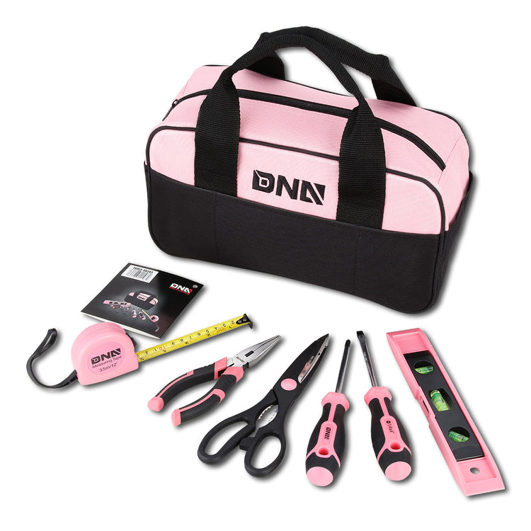 HERRAMIENTAS 7PCS TOOL SET - PINK
