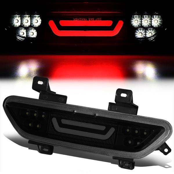 LUZ DE FRENO 15-18 FORD MUSTANG - REQUIRES WIRING INTO EXISTING REVERSE / TAIL LIGHTS - 3D - LED - BLACK / SMOKE