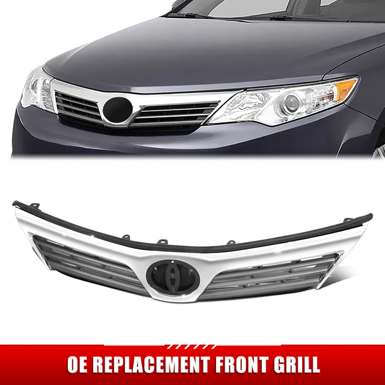 PARRILLA GRILLE - TY CAMY '12-'14/ GRILLE ASS'Y/ CHROME/GRAY/ (L TYPE)//PARTS.NO,TO1200344//OEM NO,5310106320