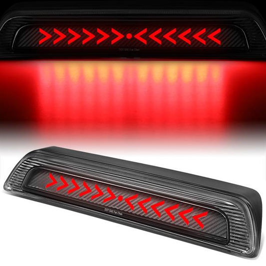 LUZ DE FRENO 07-17 TOYOTA TUNDRA - 3D - SEQUENTIAL ARROW LED - BLACK