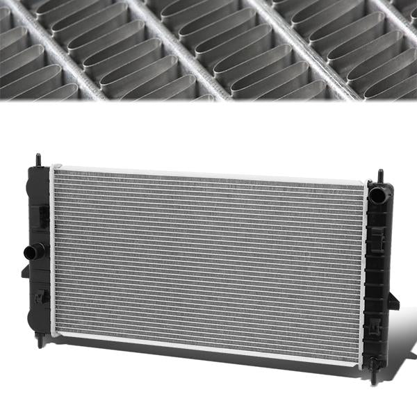 RADIADOR RADIATOR - OEM - 05-10 CHEVROLET COBALT / 05-06 PONTIAC G4 / 07-10 PONTIAC G5 / 05-06 PONTIAC PURSUIT / 03-07 SATURN ION - 2.2 2.4L WITH THREADED OR QUICK DISCONNECT FITTINGS - FITS AUTOMATIC TRANSMISSION MODELS - DPI-13042