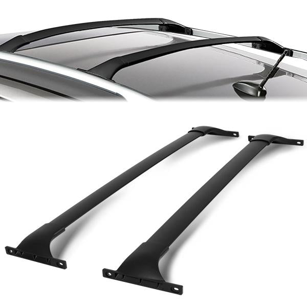 PORTAEQUIPAJE ROOF RACK CROSS BARS - 14-18 INFINITI QX70 / 11-12 INFINITI FX35 / 2013 INFINITI FX37 - BOLTS ONTO OEM ROOF RAILS ONLY - BLACK