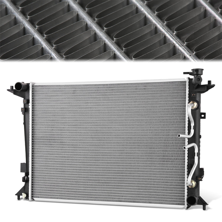 RADIADOR RADIATOR - OEM - 13-16 HYUNDAI GENESIS COUPE - 3.8L - DPI 13467