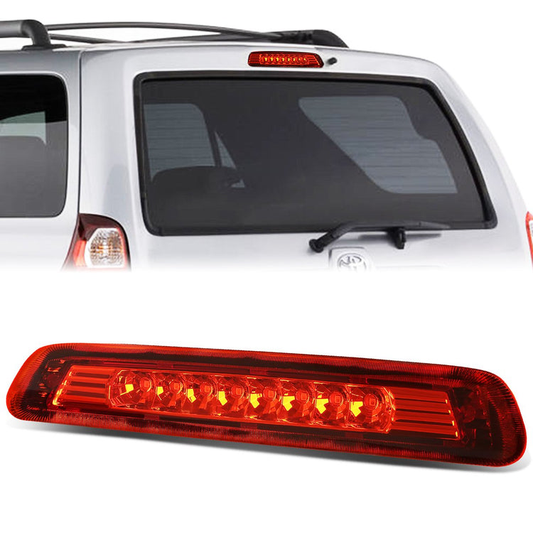 LUZ DE FRENO 03-09 TOYOTA 4RUNNER - FITS MODELS WITHOUT REAR SPOILER - LED - RED