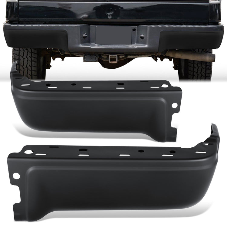 DEFENSA 09-14 FORD F-150, FITS FLEETSIDE MODELS ONLY WITHOUT PARKING SENSOR HOLES - BLACK