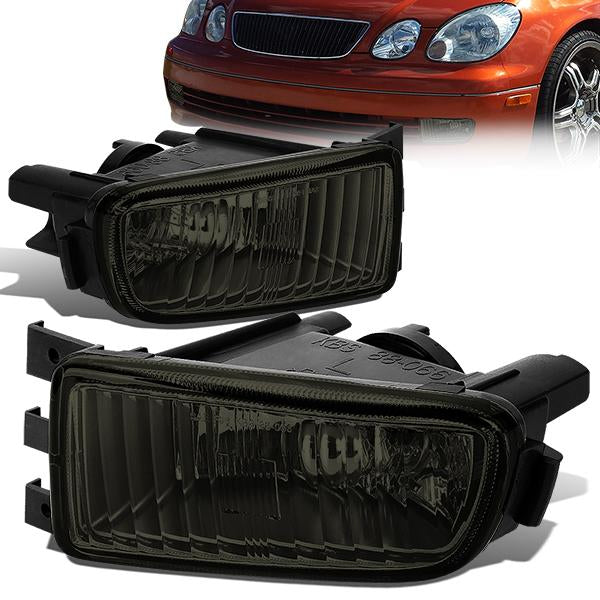 FAROS DE NIEBLA 98-05 LEXUS S300 / 98-00 LEXUS GS400 / 01-05 LEXUS GS430 4-DOOR - NO SWITCH - 9006 BULB - SMOKE