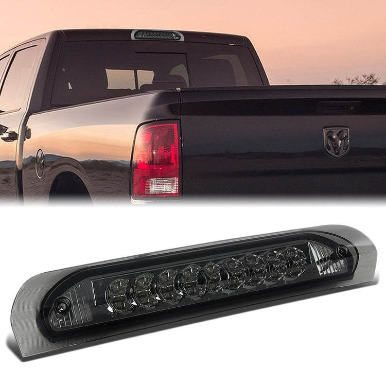 LUZ DE FRENO 02-08 DODGE RAM 1500 / 03-09 RAM 2500, 3500 - FITS MODELS WITH CARGO LIGHTS ONLY - LED - SMOKE