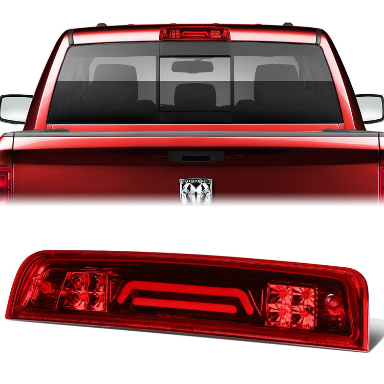 LUZ DE FRENO 09-17 DODGE RAM 1500 / 10-17 DODGE RAM 2500, 3500 - 3D - LED - RED