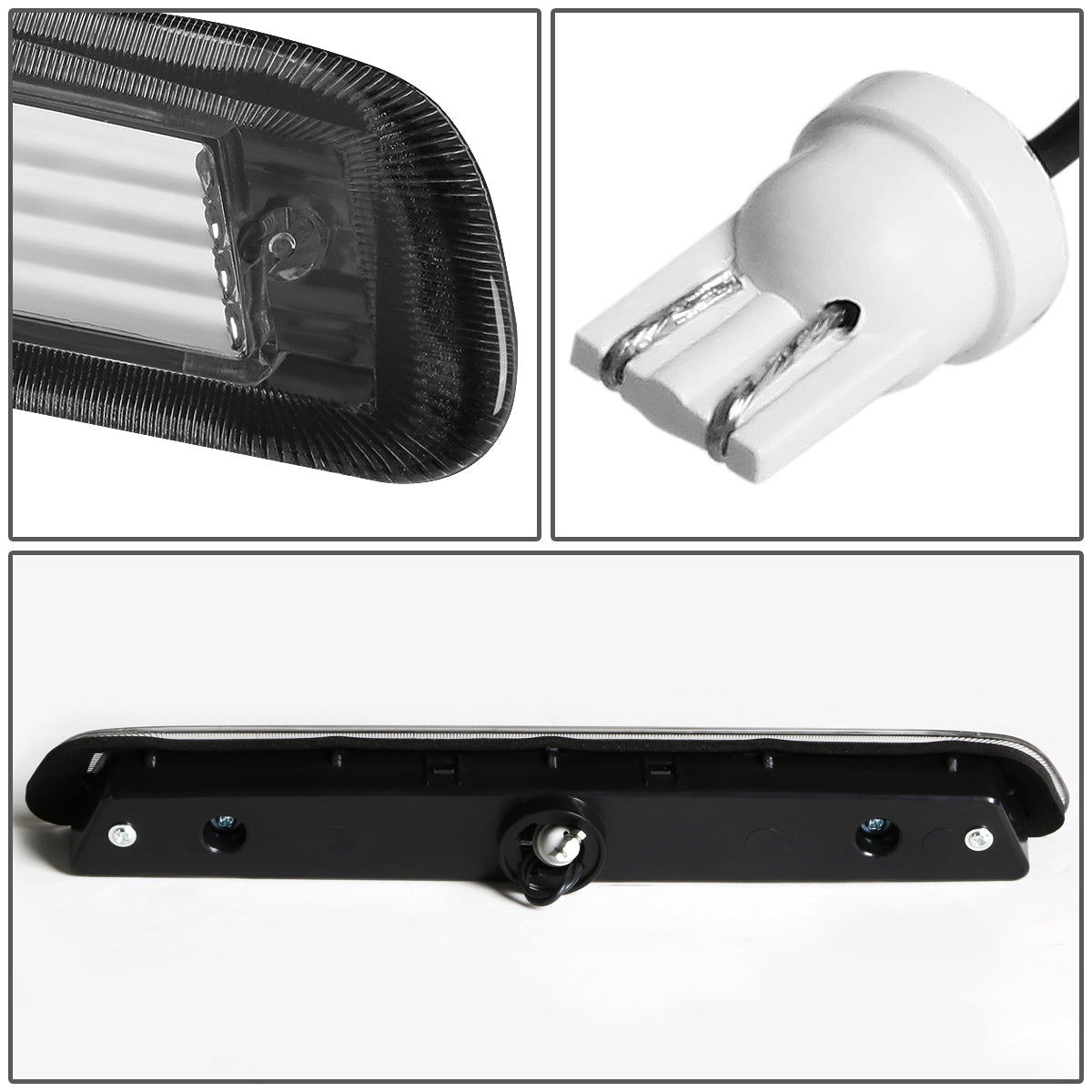LUZ DE FRENO 03-09 TOYOTA 4RUNNER - FITS MODELS WITHOUR REAR SPOILER - LED - CHROME