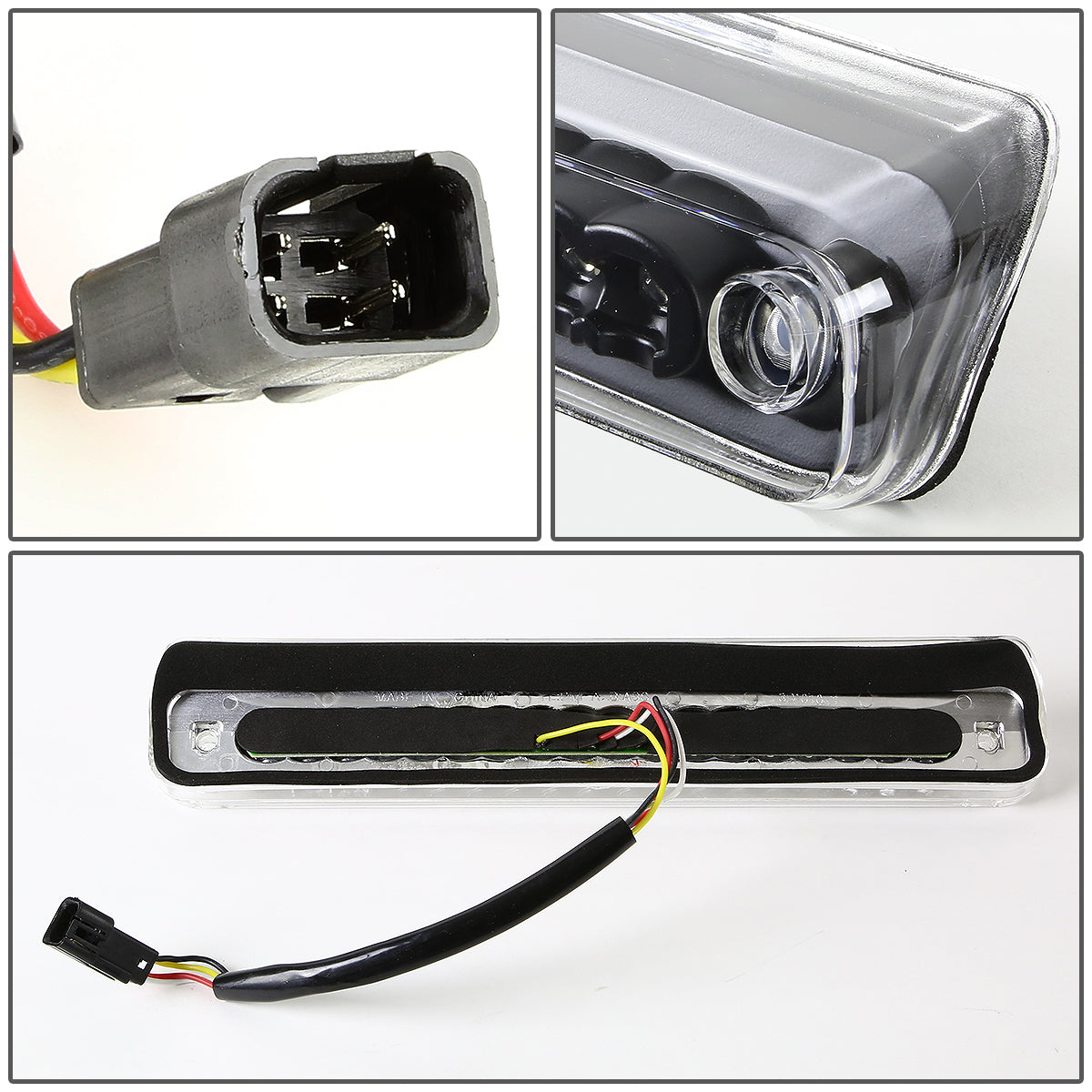 LUZ DE FRENO 88-98 CHEVY C1500, K1500, K2500 / 88-99 C2500 / 88-00 C3500, K3500 / 94-99 C1500, 2500, K1500, K2500 SUBURBAN - LED - BLACK