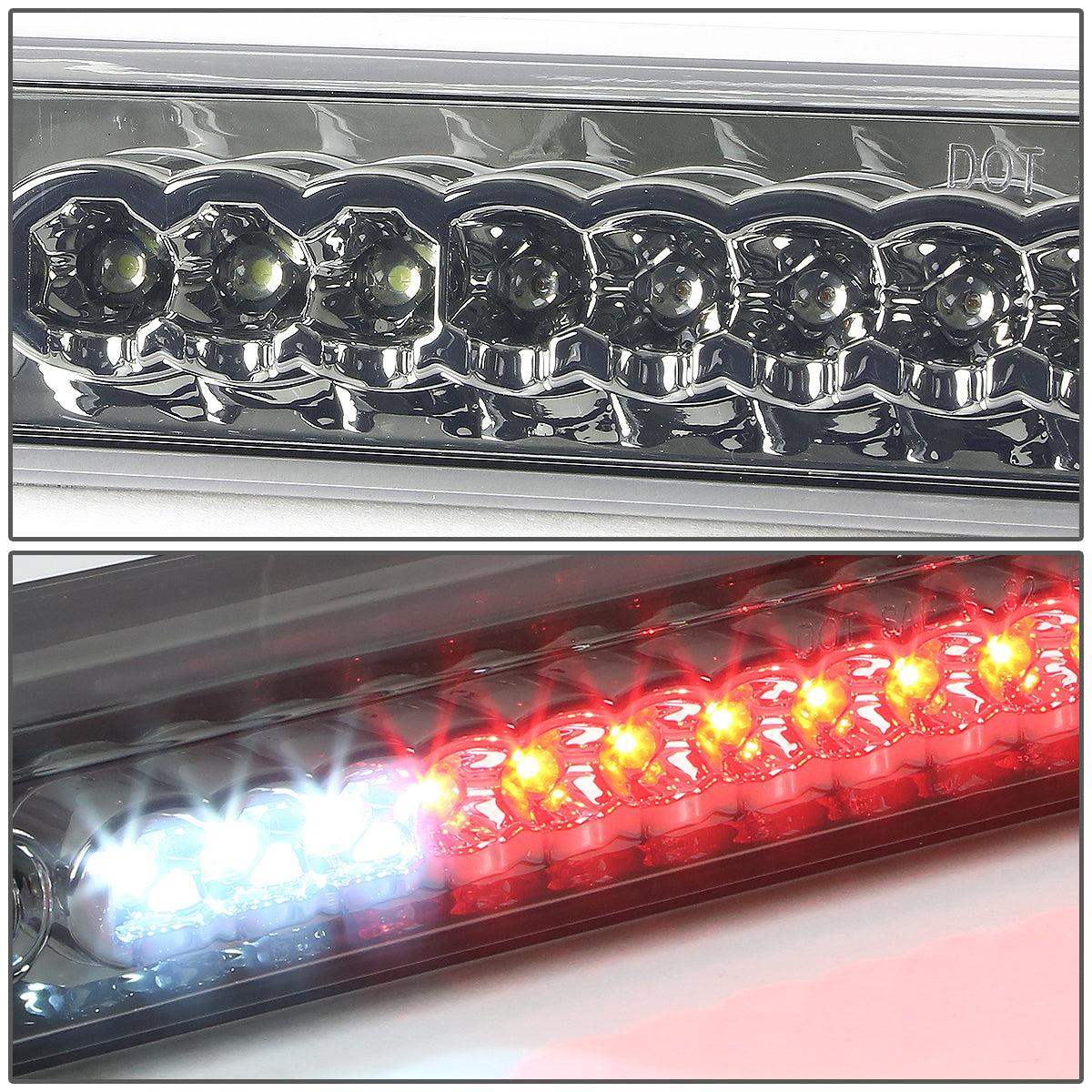 LUZ DE FRENO 88-98 CHEVY C1500, K1500, K2500 / 88-99 C2500 / 88-00 C3500, K3500 / 94-99 C1500, 2500, K1500, K2500 SUBURBAN - LED - SMOKE