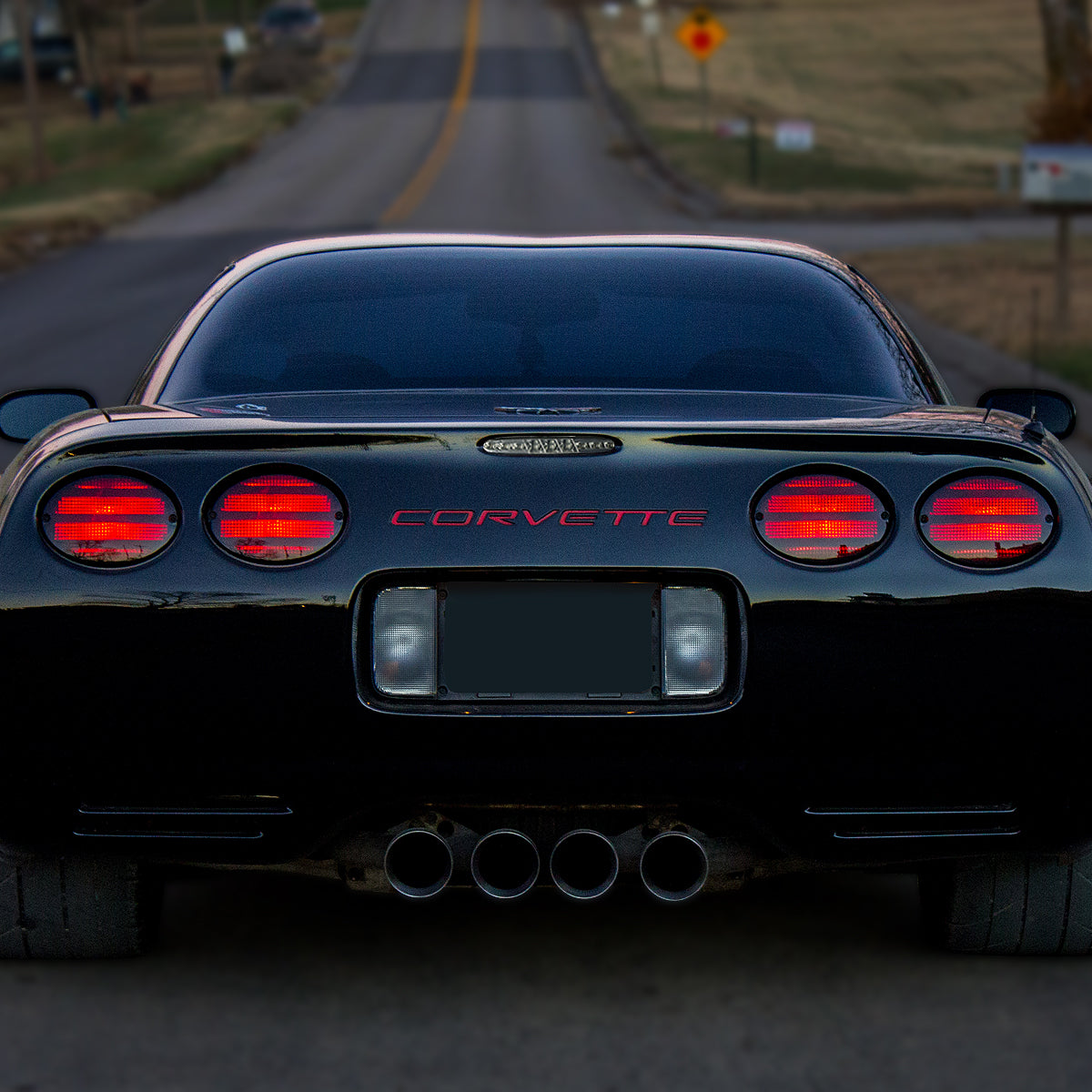 LUZ DE FRENO 97-04 CHEVY CORVETTE C5 - LED - SMOKE