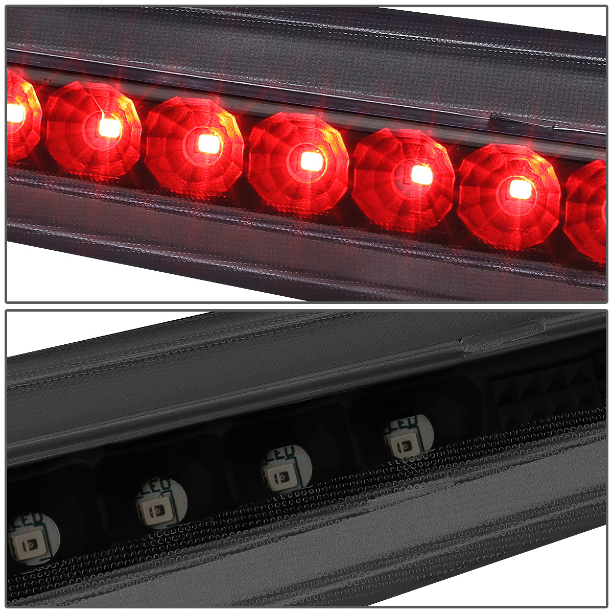 LUZ DE FRENO 06-11 CADILLAC DTS - LED - BLACK / SMOKE