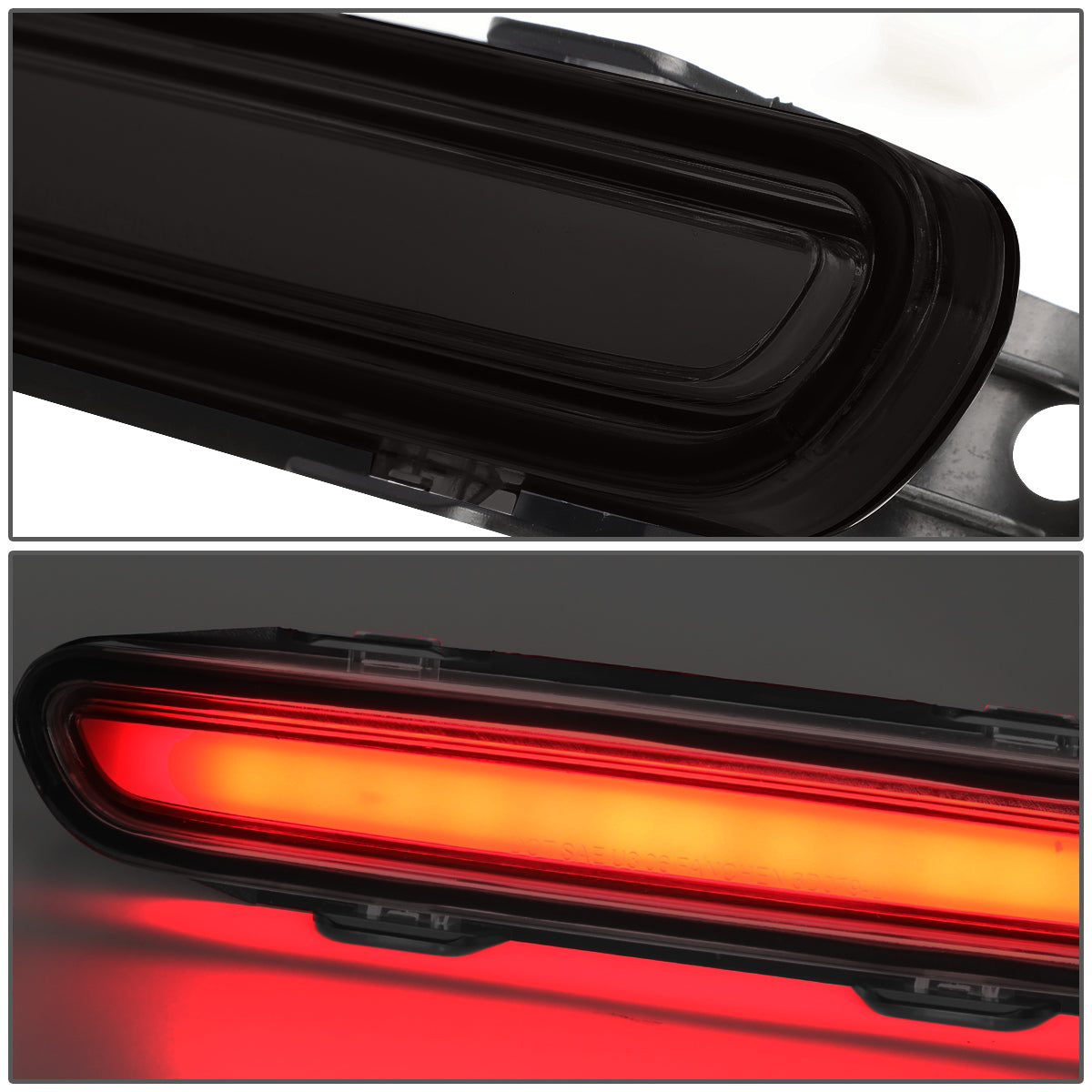 LUZ DE FRENO 06-10 DODGE CHARGER - 3D - LED - SMOKE