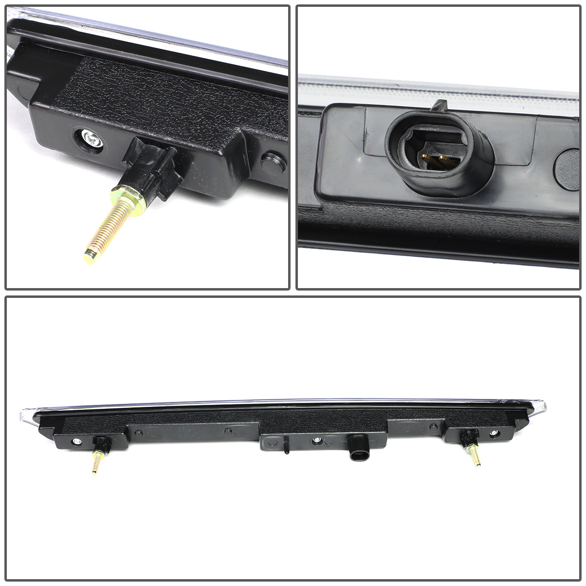 LUZ DE FRENO 07-14 CHEVY SUBURBAN 1500, 2500, TAHOE / GMC YUKON, XL 1500, 2500 - LED - BLACK